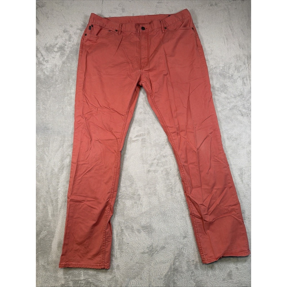 Ralph Lauren Salmon Pink Men's Slim Fit Khaki Pants 40x32